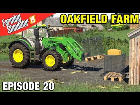 PALLETS FOR OUR EGGS Farming Simulator 19 Timelapse - Oakfield Farm FS19 Episode 20