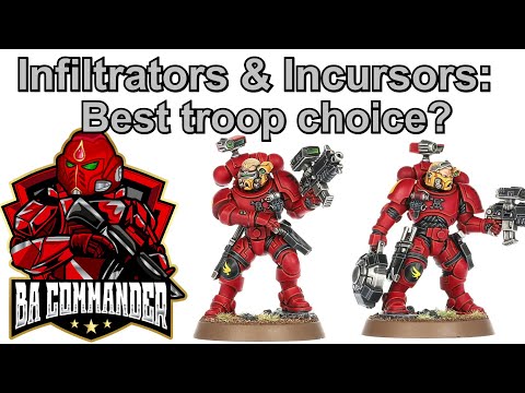 Primaris Infiltrators & Incursors: Best Troop Choice? 9th Edition