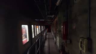 (時隔多年再度成功等到的橘線支援車)台北捷運 橘線支援車 民權西路進站