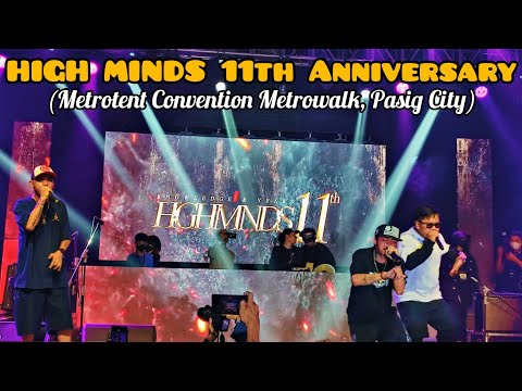 PILOSOPO - Loonie ft. Smugglaz,Ron Henley & Haring Manggi (LIVE PERFORMANCE) High Minds 11th Anniv.