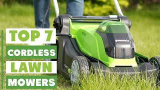 Top 7 Cordless Lawn Mowers You Need in 2025