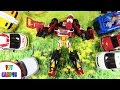 Hello Carbot SantaFe Ace Fire Rescue Car To Robot 헬로카봇 싼타페 에이스 레스큐 ToysRev