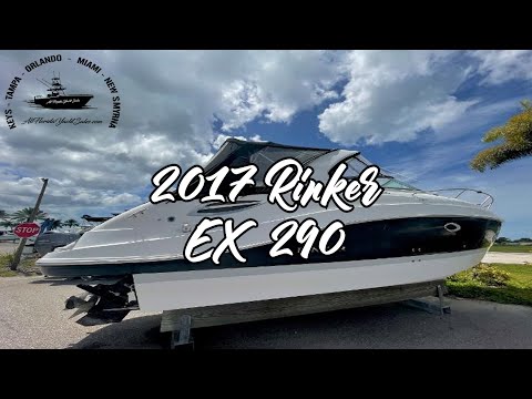 Rinker EX-290 video