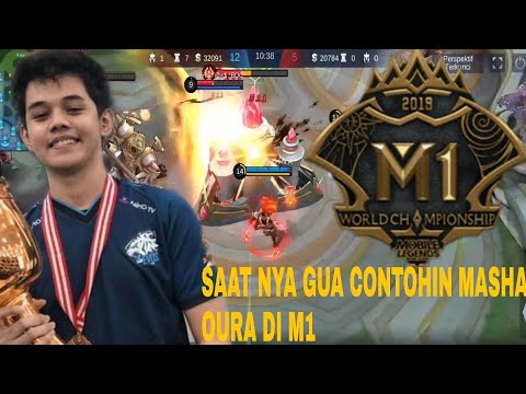 SAAT NYA GUA CONTOHIN MASHA OURA DI M1