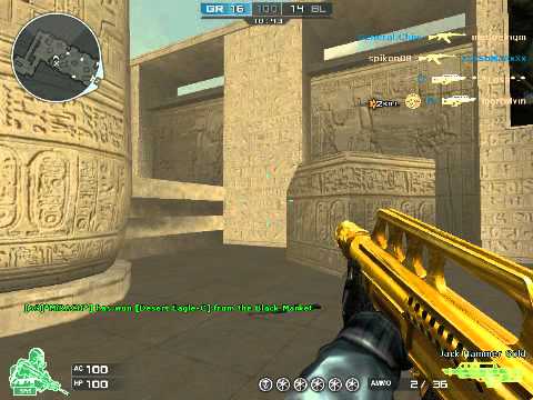 CrossFire Gold Jackhammer Gameplay
