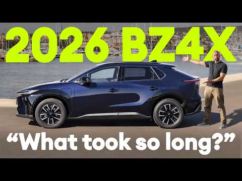Thumbnail for New 2026 Toyota bZ4X review: has Toyota finally fixed it? by Toyota, SUV, Car