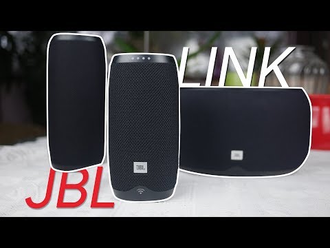 JBL Link 10, 20, 300 smart speakers Review