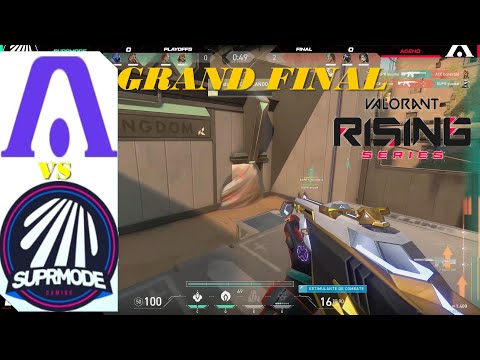 GRAND FINAL ! ACEND VS SUPRMODE - All HIGHLIGHT - VALORANT RISING SERIES 2