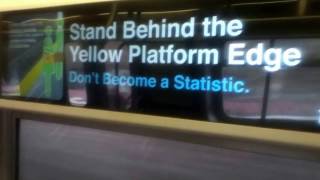 MTA NYC Subway HD: Riding R160B Alstom #9188 w/ LCD Signs on a CI bound N