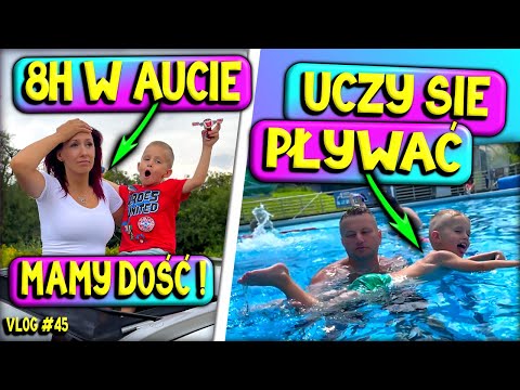 8H W SAMOCHODZIE 😮 Mamy dość! 😡 Noc w aucie?! 🌙 Mikołaj uczy się pływać Marivo Wakacyjny Vlog #45