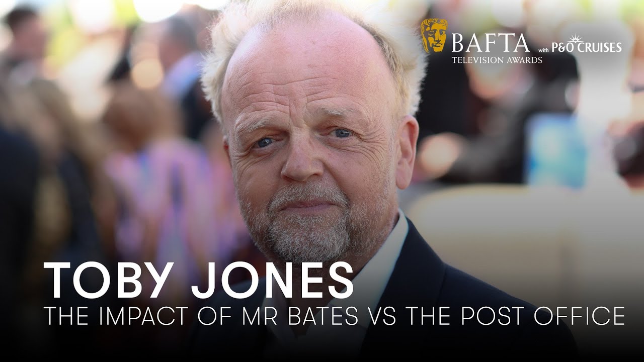 Tony Jones had no idea of the impact that Mr Bates Vs The Post Office would have | BAFTA TV Awards