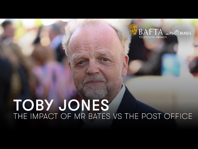 Tony Jones had no idea of the impact that Mr Bates Vs The Post Office would have | BAFTA TV Awards