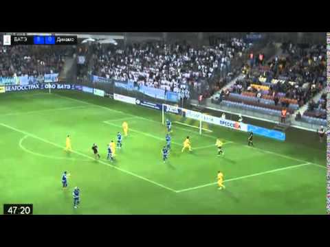 БАТЭ - Динамо. Спорный фол Бангуры на Хагуше