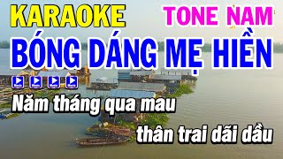 Karaoke Bóng Dáng Mẹ Hiền Tone Nam Nhạc Sống Remix | Karaoke Phi Long
