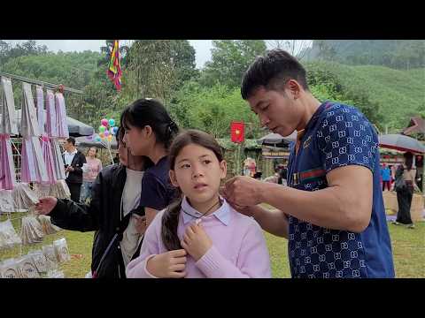 Na die Maan Nuwejaarsvakansie is klein Thu deur haar oom met 'n spesiale geskenk na 'n fees geneem.