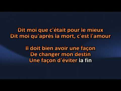 Annie Villeneuve - Quand tout ça sera fini - Karaoke / Lyrics