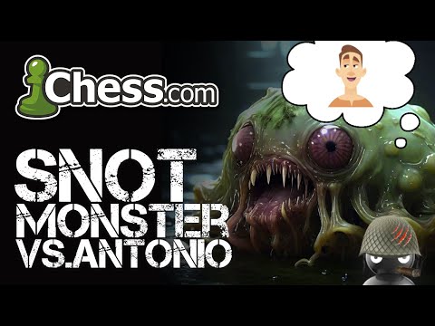 Snot Monster vs. Antonio (1500): ROUND 1