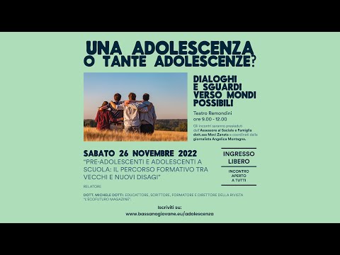 PRE-ADOLESCENTI E ADOLESCENTI A SCUOLA: IL PERCORSO FORMATIVO TRA VECCHI E NUOVI DISAGI