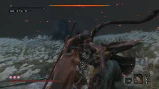 【隻狼】攻撃無し　＜VS巴流 弦ちゃん＞【舐めプ】