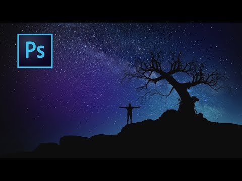 Neon Glow Effect Portrait Photoshop Tutorial