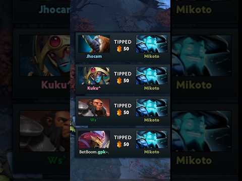 Mikoto Dodge All Spell #dota2 #shorts #mikoto #stormspirit