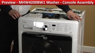Maytag Washer - Loose or Shifting Control Panel - Console Assembly Repair and Diagnostic