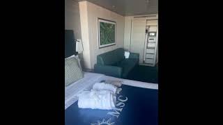 MSC Virtuosa 12242 room tour Aurea suite with balcony #msc #virtuosa #cruiseship #aurea