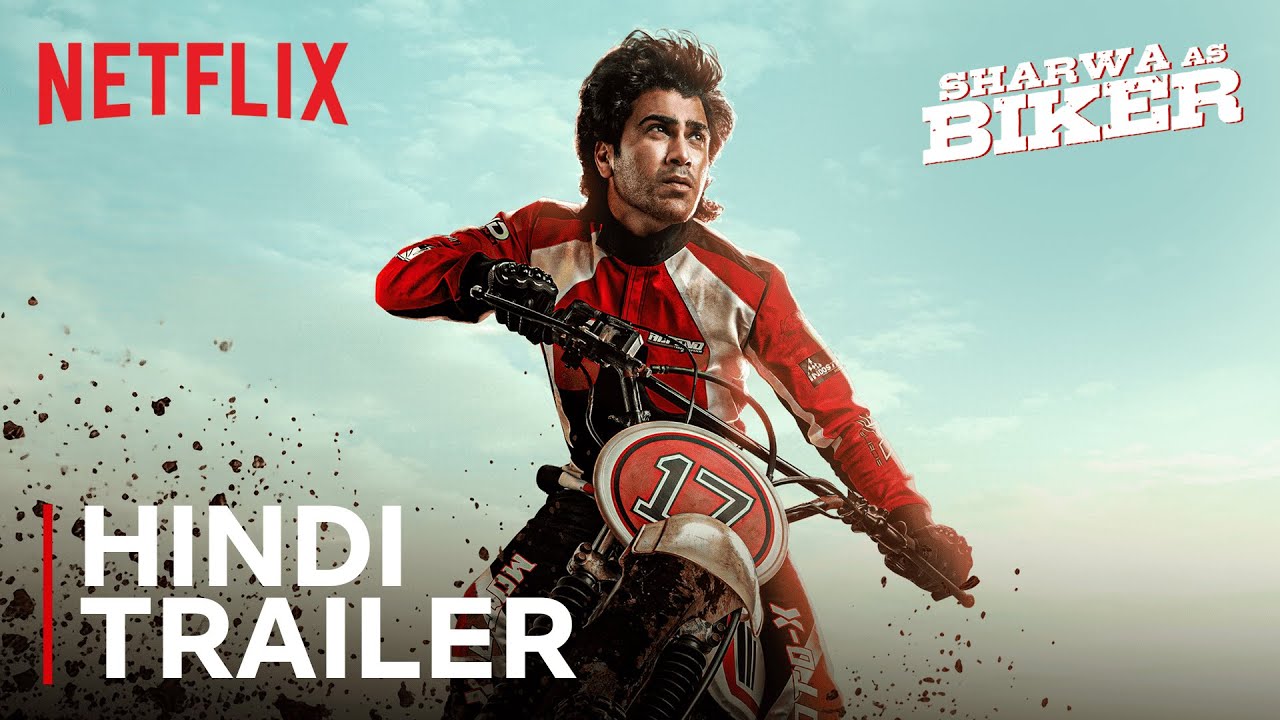 Biker | Hindi Trailer | Sharwanand | Dr Rajasekhar | Malvika Nair | Netflix India