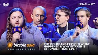 The Coldcard Exploit What Happened & Why Bitcoin is Stronger Than Ever | Bitcoin Asia 2026