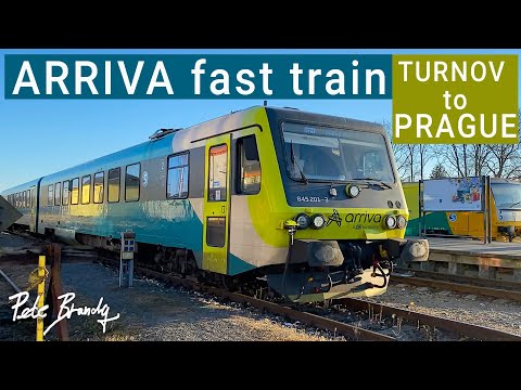 TRIP REPORT | ARRIVA fast train | Turnov to Prague | 2nd class