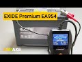 EXIDE EA954 - видео