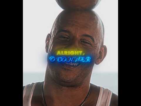"Alright O'Conner" - Fast Five EDIT | Don Omar - Danza Kuduro ft. Lucenzo (slowed)