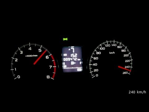 Subaru Forester 2013 2,0 Turbo XT - acceleration 0-220 km/h + top speed test