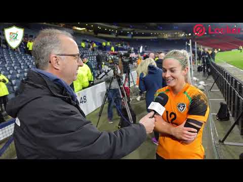 Scotland 0-1 Republic of Ireland | We're going to the World Cup | Lily Agg Reacts