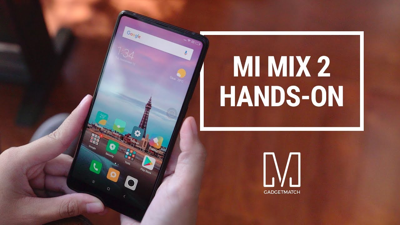 Xiaomi Mi MIX 2 Hands-On Review: A stunning sequel