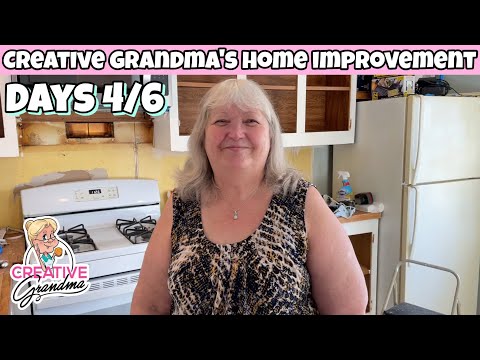 Creative Grandma's Home Improvement Show! Remodel Days 4/6! It's Starting To Come Together Now!