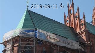 Remont dachu Prezbiterium katedry włocławskiej