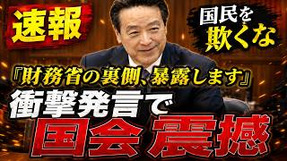 【国会騒然】「日本は財政破綻しません」江田憲司議員が財務省の“借金大国論”を完全崩壊させた瞬間　#政治 #話し方 #プレゼン
