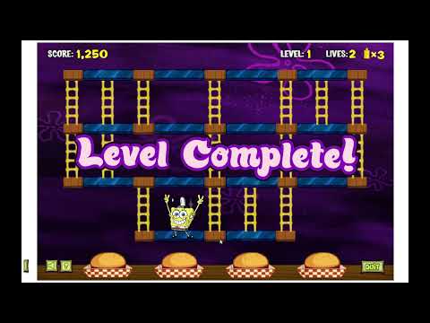 Video Walkthrough Sponge Bob Patty Panic
