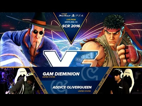 Dieminion (F.A.N.G.)  vs OliverQueen (Ryu) - SCR 2016 - Top 64
