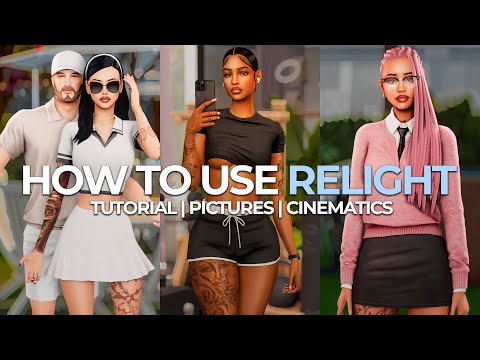 How To Use GShade & Relight in The Sims 4 | Cinematics, SRWE & MORE!
