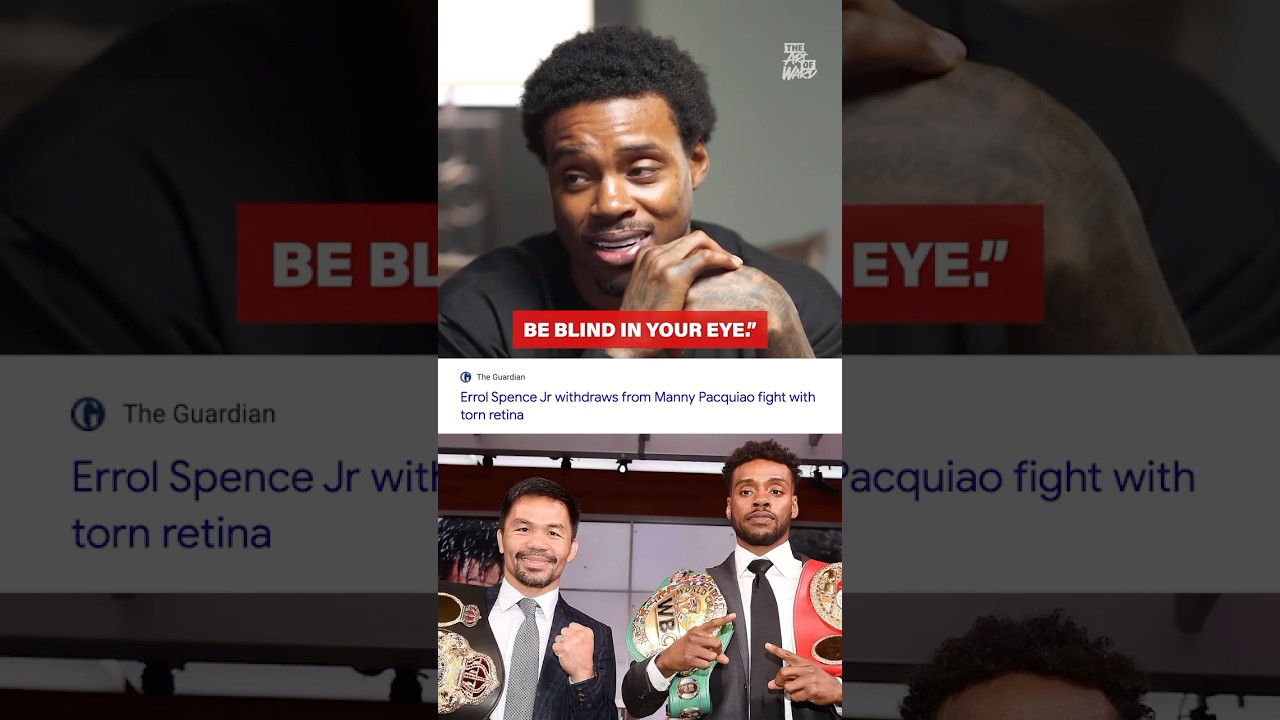 If Errol Spence fought Pacquiao, one shot to the eye could've left him permanently blind 🤯