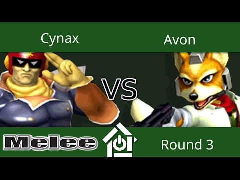 Down to Smash @ UAB - Cynax (Captain Falcon) vs Avon (Fox) - Melee Round 3