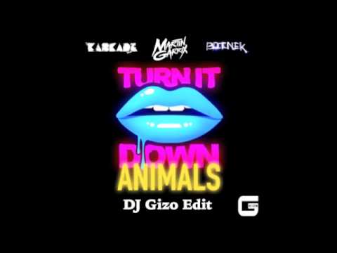 Kaskade vs. Martin Garrix vs. Botnek - Turn It Down Animals (DJ Gizo edit)