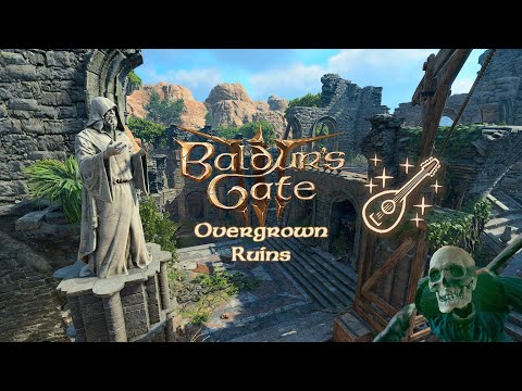 Overgrown Ruins Music Mix + Ambient Video | Baldur's Gate 3