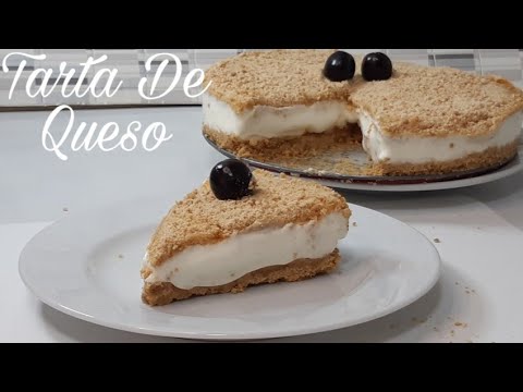 TARTA DE QUESO sin gelatina |Receta fácil y riquisimo ||Cook with Bene