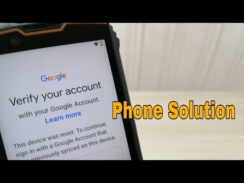 Without PC! Cubot KingKong Mini2 Remove google account, Bypass FRP.