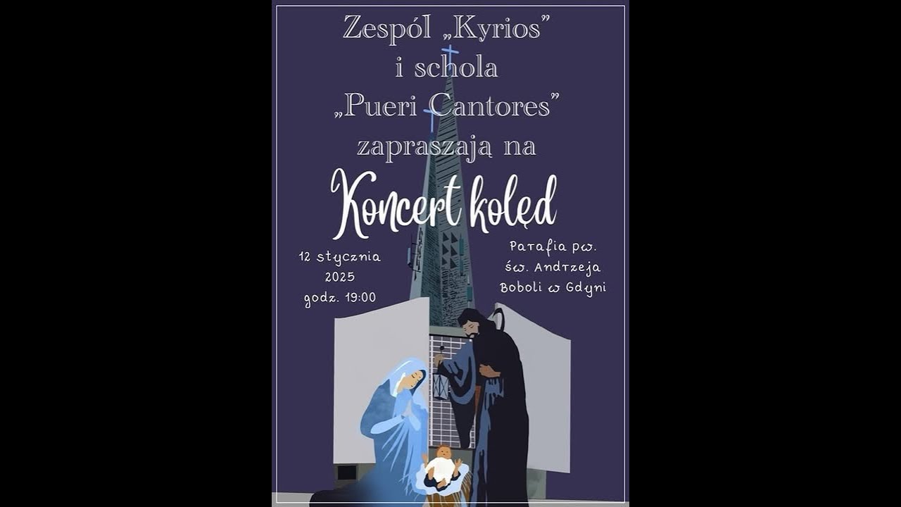 Parafia pw. św. A. Boboli - Koncert KOLĘD 2025  - " Kyrios " & " Pueri Cantores " /Katolik /