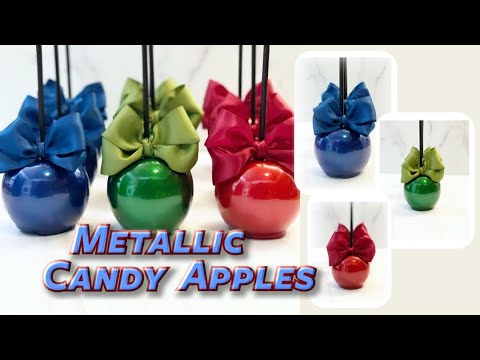 How To Make Metallic Candy Apples | Episode 4