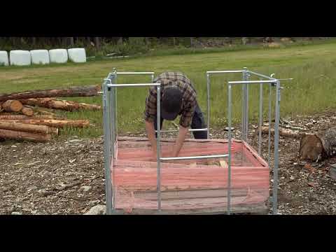 Espegard Sanden stablestativ for storsekk - 4K video